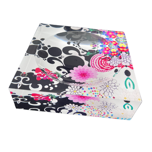 Floral Candy Dish