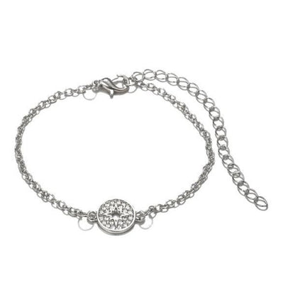 Claudia G Stacked Bracelet Set - Silver