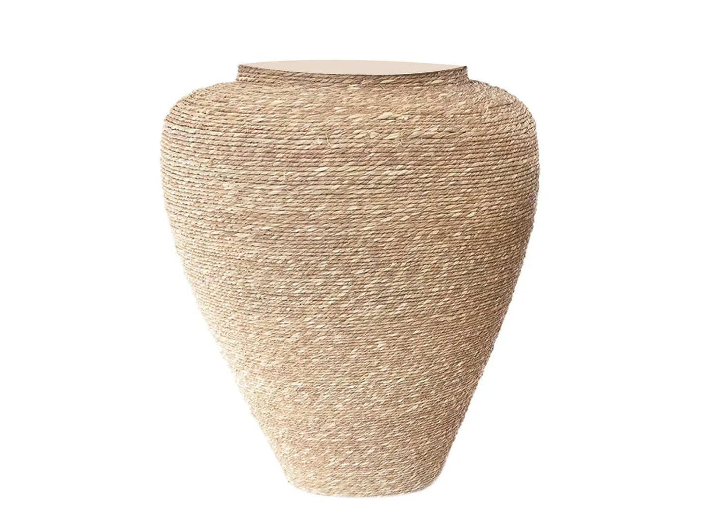 Decorative Jars / Vases of Seagrass Rope