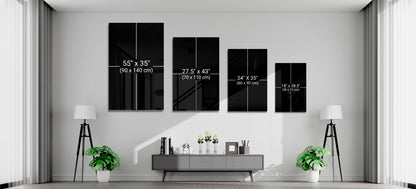 White Horse Glass Wall Art