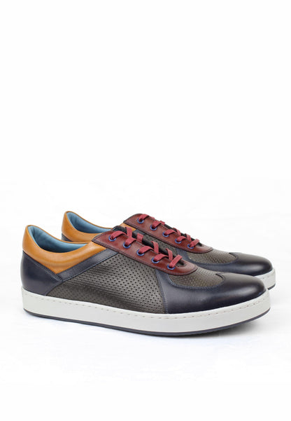 Men's Sepol Smart Casual Sneaker Navy Grey