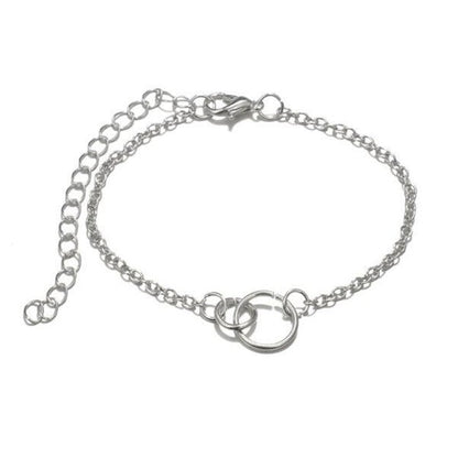 Claudia G Stacked Bracelet Set - Silver