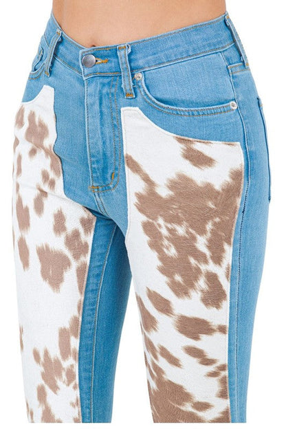 GJG Denim Rodeo Bell Bottom Jean Light Wash- inseam 30