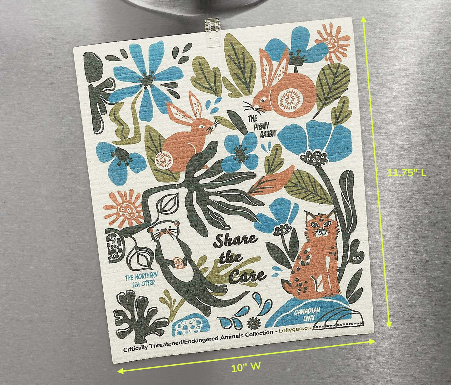 The Canadian Lynx Swedish Dishcloth Sets