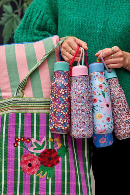 Stainless Steel Thermo Bottle | Floral Print