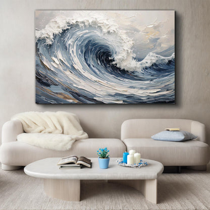 Modern Ocean Wave Wall Art