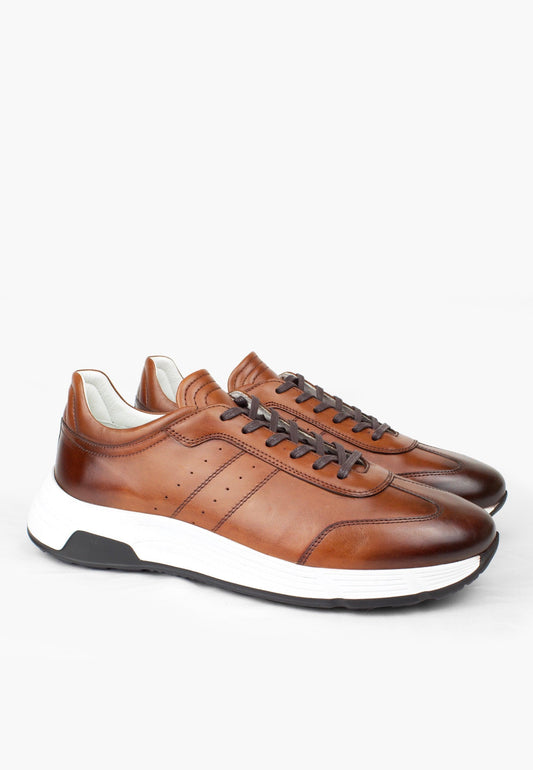 Sepol Madison Men's Sneaker Cognac