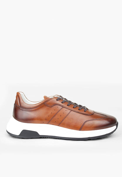 Sepol Madison Men's Sneaker Cognac