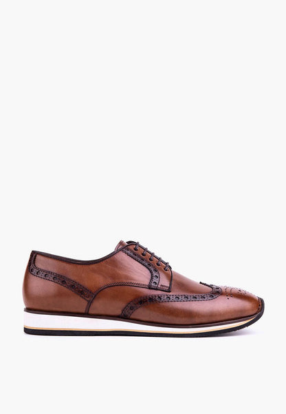 Sepol Milan Men's Sneaker Cognac