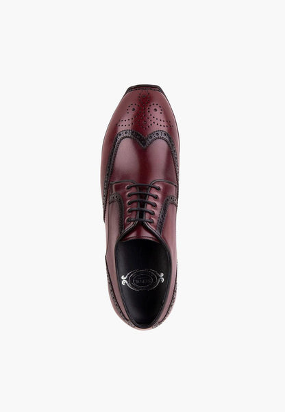 Sepol Milan Men's Sneaker Burgundy