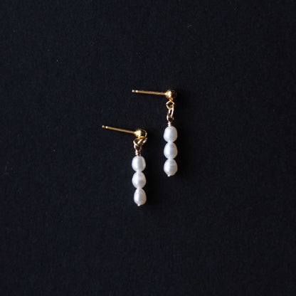 Mini Pearl Earrings