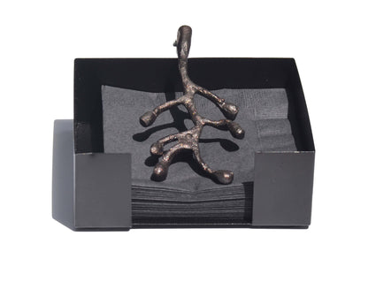 Vibhsa Napkin Holder Dinning Decor and Housewarming Gift (Antique)