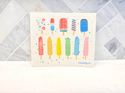Popsicles Swedish dishcloth