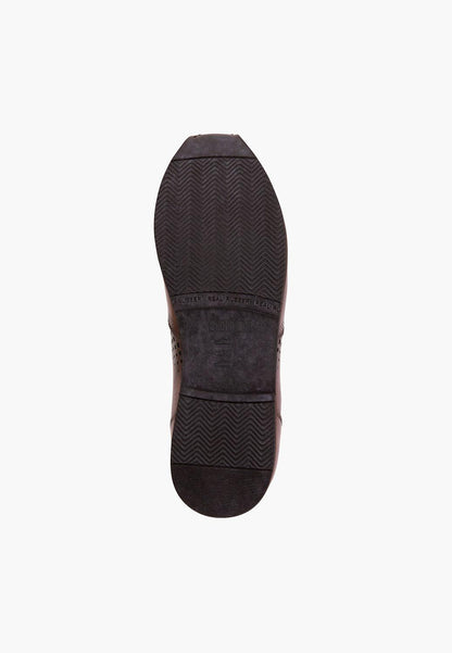 Sepol Richmond Men's Leather Sneaker Brown