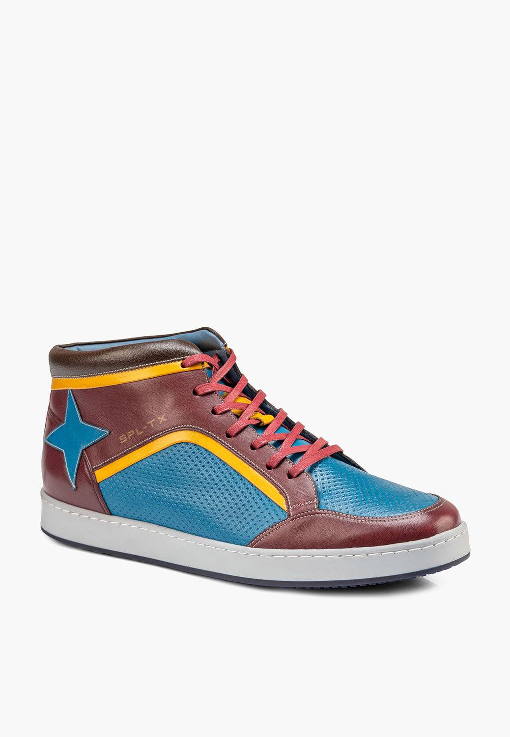 Sepol Urban Men's High Top Multicolor Sneaker