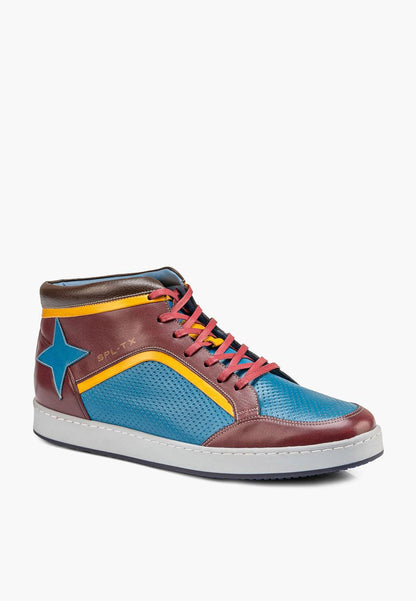 Sepol Urban Men's High Top Multicolor Sneaker