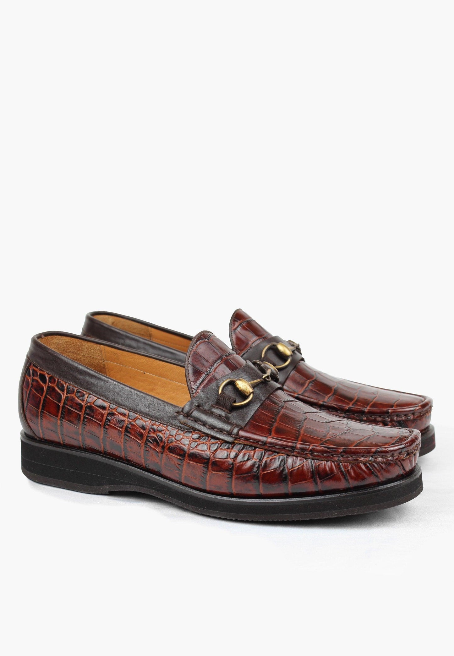 Sepol Men's New Moccasini Brown