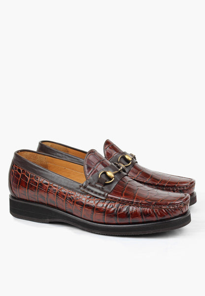 Sepol Men's New Moccasini Brown
