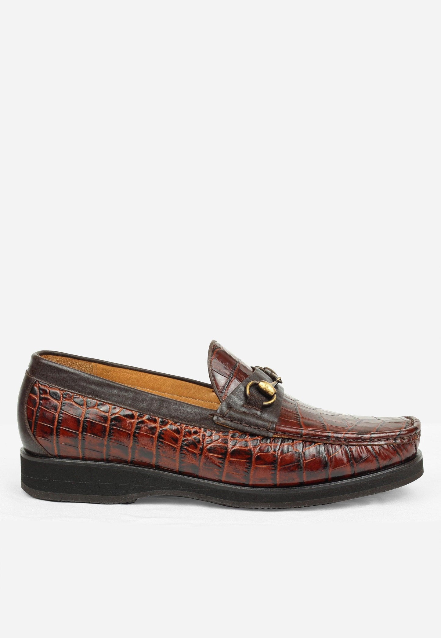 Sepol Men's New Moccasini Brown