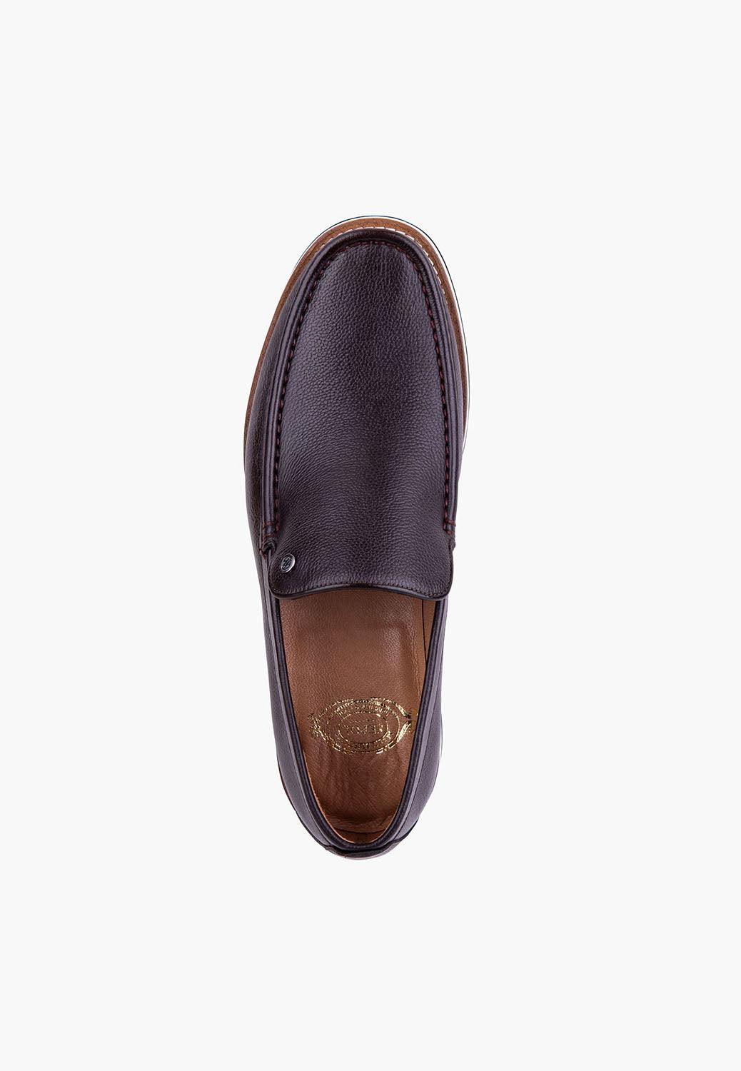 Sepol Voyage Men's Loafer Brown