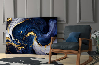 Abstract Art Glass Wall Art