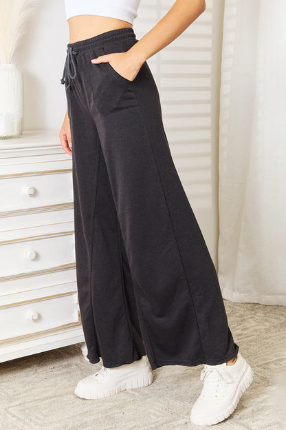 Basic Bae Wide Leg Pocketed Pants